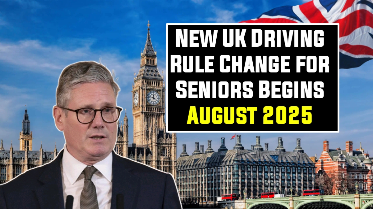 UK driving rule change in August 2025